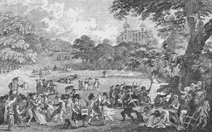 摄于1812年，惠特星期一格林威治公园，摄于1802年。