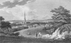 索尔兹伯里（Salisbury），来自伦敦路（1805）