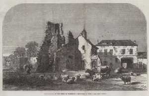 Hougoumont，滑铁卢场 作者 塞缪尔·里德