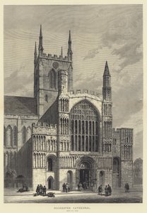 Rochester Cathedral (engraving) 作者 塞缪尔·里德
