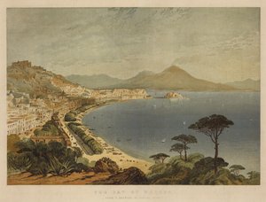 那不勒斯湾（chromolitho）