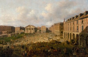 科文特花园广场和市场》，约1755年