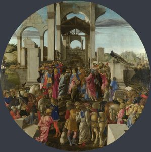 麦琪的崇拜 作者 桑德罗·波提切利（Sandro Botticelli）