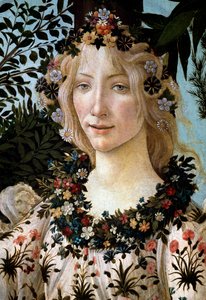 春天。细节（绘画 作者 桑德罗·波提切利（Sandro Botticelli）