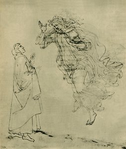 但丁和比阿特丽斯，1492-1495，1943年。 作者 桑德罗·波提切利（Sandro Botticelli）