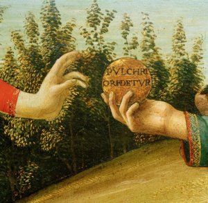 巴黎的判决（苹果手） 作者 桑德罗·波提切利（Sandro Botticelli）