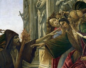 Apelles的诽谤 作者 桑德罗·波提切利（Sandro Botticelli）
