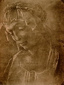女头 作者 桑德罗·波提切利（Sandro Botticelli）