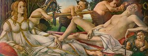 火星和金星，c1485，1911年 作者 桑德罗·波提切利（Sandro Botticelli）