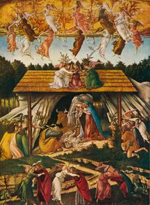 神秘诞生，1500，1909年 作者 桑德罗·波提切利（Sandro Botticelli）