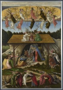 基督的神秘诞生。 1500 作者 桑德罗·波提切利（Sandro Botticelli）