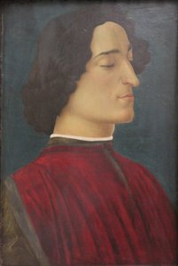 朱利亚诺-美第奇肖像 作者 桑德罗·波提切利（Sandro Botticelli）
