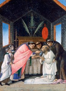 圣杰罗姆的最后圣餐，c1495 作者 桑德罗·波提切利（Sandro Botticelli）