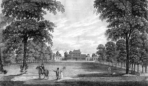 1808年，英格兰萨里，泰晤士河迪顿附近的灰烬法院。
