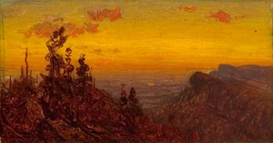 来自沙旺克山，1823-1880。 作者 桑福德·罗宾逊·吉福德