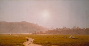 西奥特，埃及，1874年。 作者 桑福德·罗宾逊·吉福德