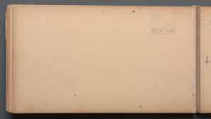 写生簿，第17页：缅因州迪克斯维尔山谷（Dixville Notch），1859年。 作者 桑福德·罗宾逊·吉福德