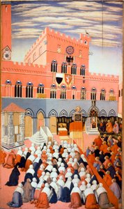 锡耶纳的伯纳迪诺（Bernardino da Siena或Bernardino degli Albizzeschi）的传教活动