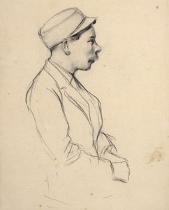 一个男人的肖像 作者 圣地亚哥·鲁西诺（SantiagoRusiñol）
