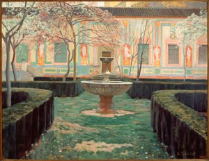 Verlassener Garten 作者 圣地亚哥·鲁西诺（SantiagoRusiñol）