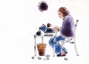 燃烧午夜油，2009年 作者 莎拉·海沃德