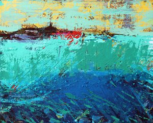 爱奥纳之声II（帆布丙烯画 作者 莎拉·海沃德