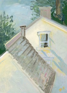 金色之光，约 2020 年（布面油画） 作者 莎拉·都铎