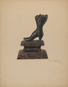 作者：Stop，约1939年。 作者 萨尔基斯·埃尔加尼安