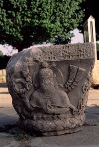 资本显示Khosrow II作为胜利的战士，c.620