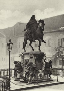 柏林：Der Grosse Kurfurst； 选帝侯纪念碑（黑白照片） 作者 萨沙·斯通（Sasha Stone）