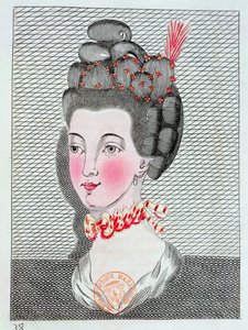 1767年在巴黎的美发美术 作者 索弗·勒罗斯（Leuvros）