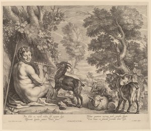 潘氏长笛 作者 在 Jacob Jordaens 之后骂 Adams Bolswert