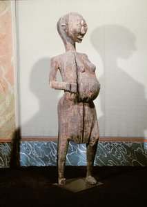 孕妇雕像（木制）