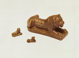 亚述狮子砝码，约公元前5世纪（青铜）。