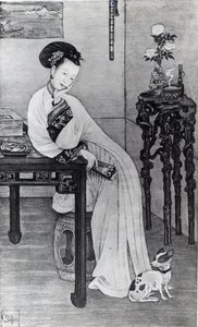 慈禧太后(石膏像) 作者 学校中文