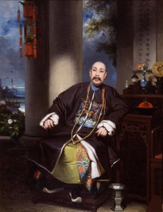 莫夸肖像，兰夸，约 1840 年（布面油画） 作者 学校中文