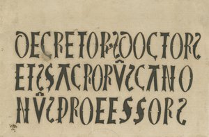 Needwood教堂下的Barton-铭文：墨传真，nd [？18th cent]（绘画） 作者 学校英语