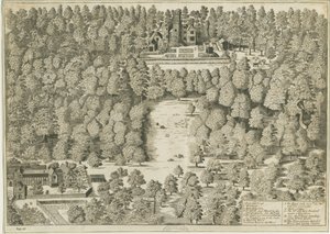 Boscobel房子：雕刻，nd [1809] (印刷品) 作者 学校英语
