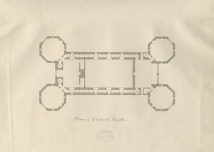 城堡教堂-斯塔福德城堡：钢笔水墨画，nd [19世纪]（绘图 作者 学校英语