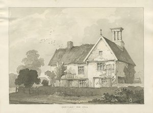 Chatcull Old Hall: pen and wash drawing 作者 学校英语