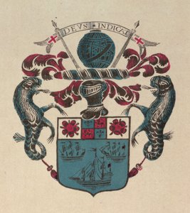 旧东印度公司徽章（印刷品） 作者 学校英语