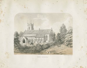 科利奇教堂：着色石版画 作者 学校英语