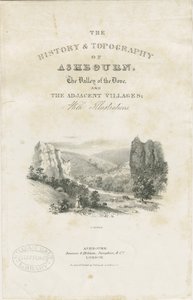 Dovedale - 景观：石版画(晕染)，nd [? 19 cent] (印刷品) 作者 学校英语