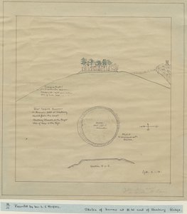 Hanbury Church - Barrow: drawing, 2 Jan [19]33 (drawing) 作者 学校英语