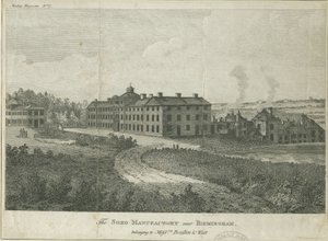 Soho Manufactory: 钢版画，nd [18世纪末] (印刷品) 作者 学校英语