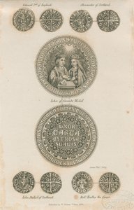 图特伯里--中世纪硬币图版：雕刻，nd [约1832]（印刷品）。 作者 学校英语