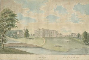 未知地点 - 霍尔：水彩画，nd [约1762-1802]（画）。 作者 学校英语