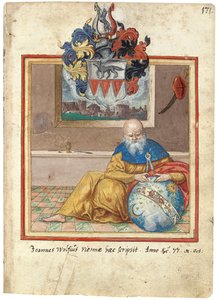 Salomon Schweigger von Sulz专辑Amicorum的页面