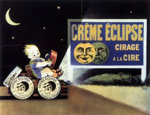 抛光蜡 "Eclipse Creme "的广告 作者 法语学校