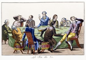 Le Jeu du 31（手绘水彩） 作者 School French